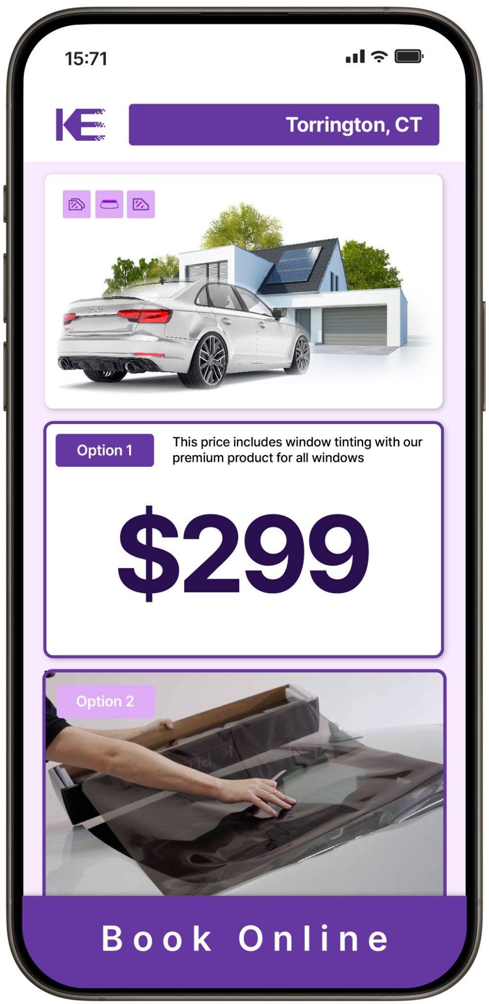 View Competitive Window Tinting Prices in Torrington, Connecticut