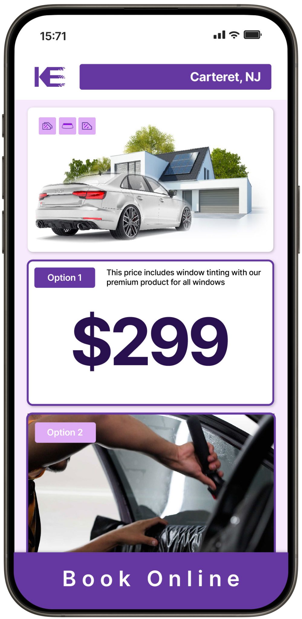 View Competitive Window Tinting Prices in Carteret, New Jersey