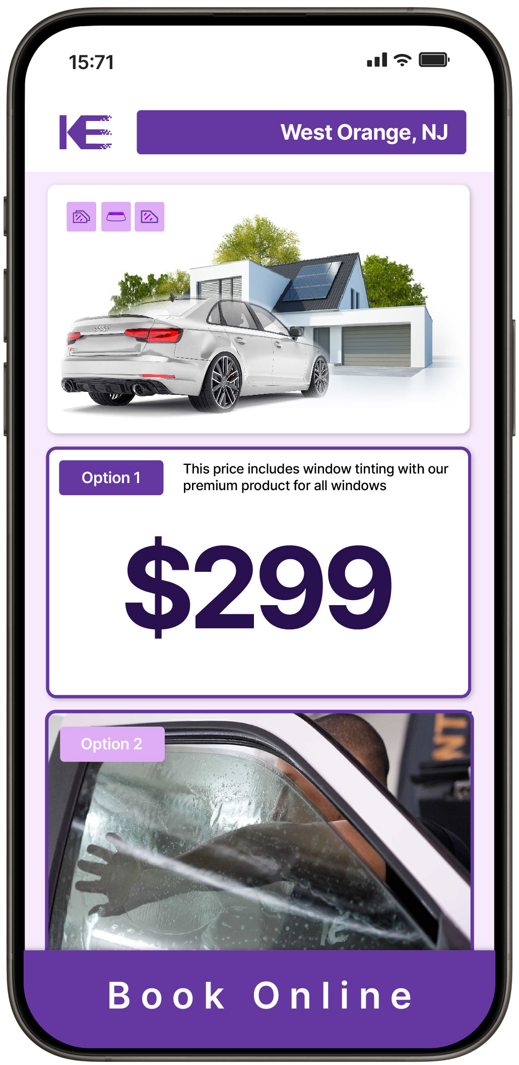 View Competitive Tesla Window Tinting Prices in Pequannock, New Jersey