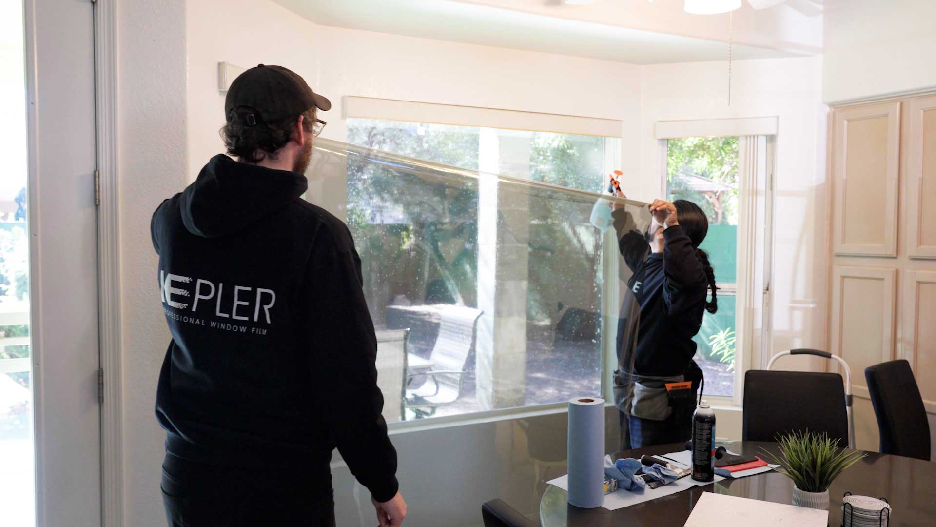 Skilled House Window Tinting Preparation in Rahway