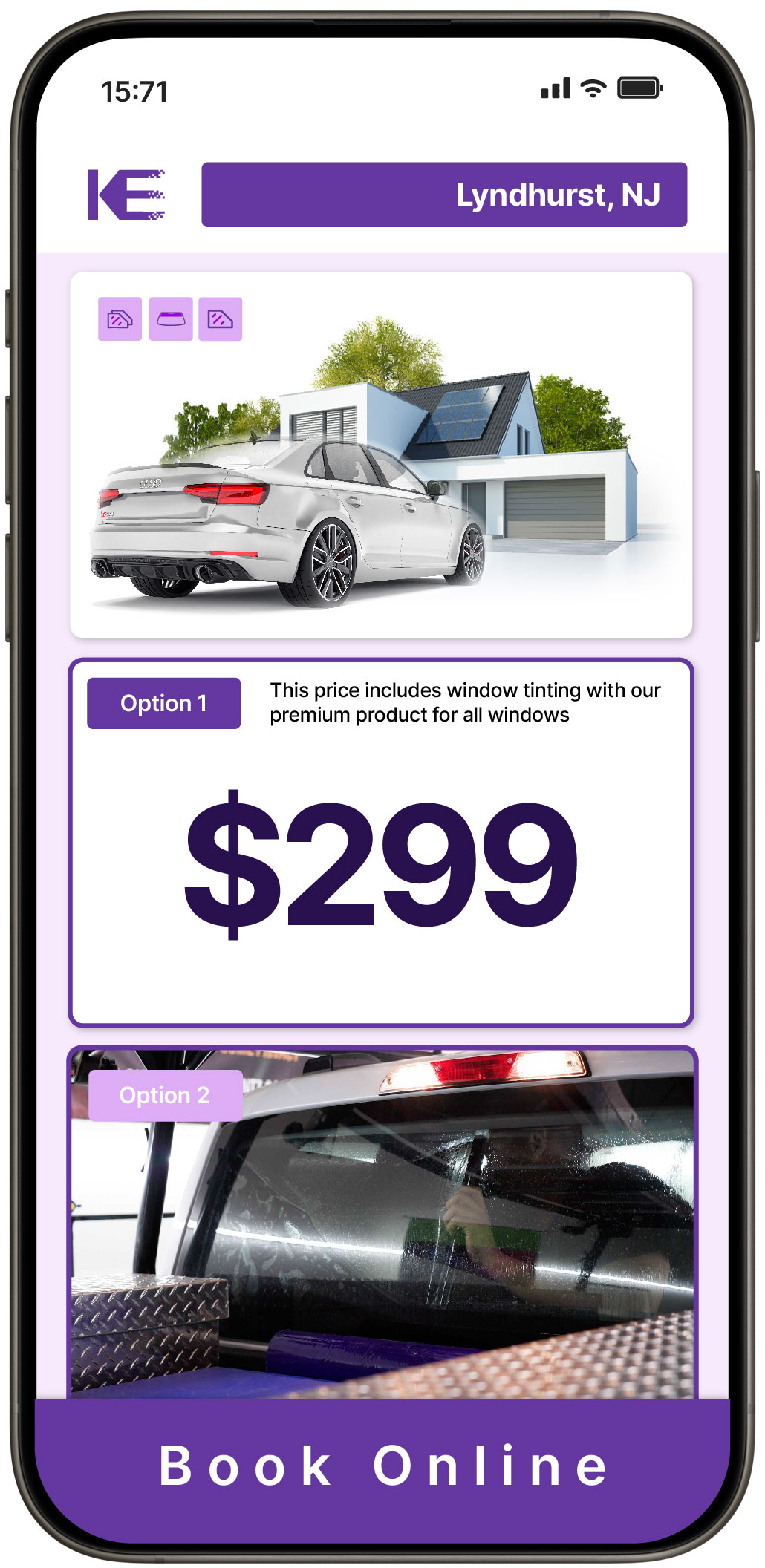 View Reasonable Tesla Window Tinting Costs in Holmdel, New Jersey