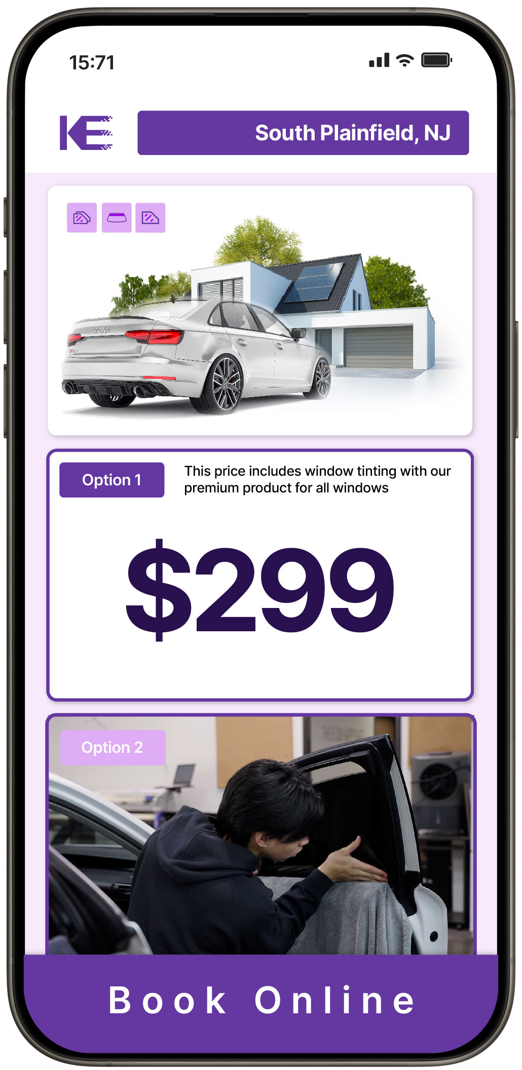 View Competitive Tesla Window Tinting Costs in Sparta, New Jersey