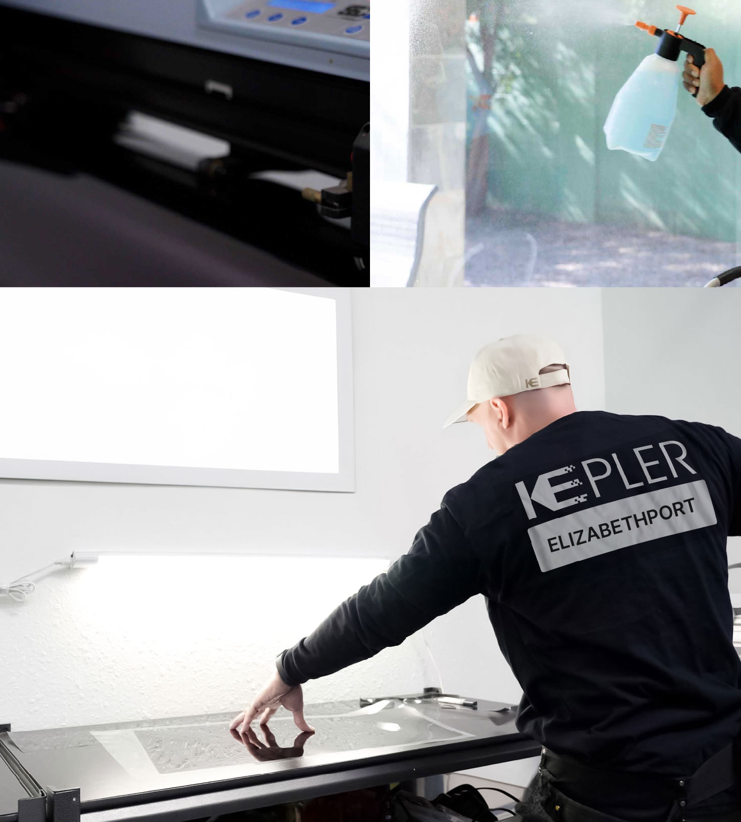Window Tinting Specialist Cutting Film in Elizabethport, New Jersey