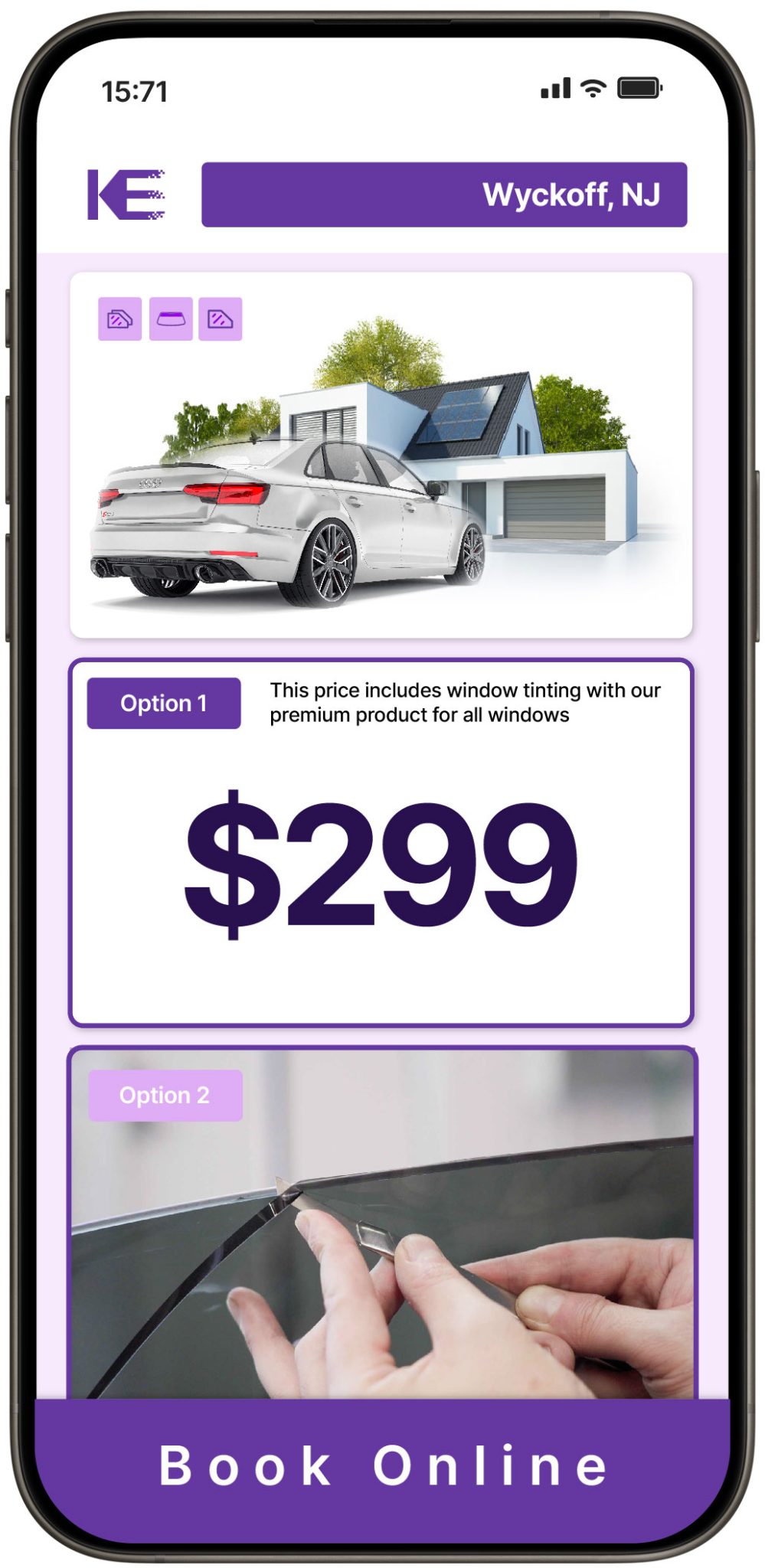 View Competitive Window Tinting Prices in Wyckoff, New Jersey
