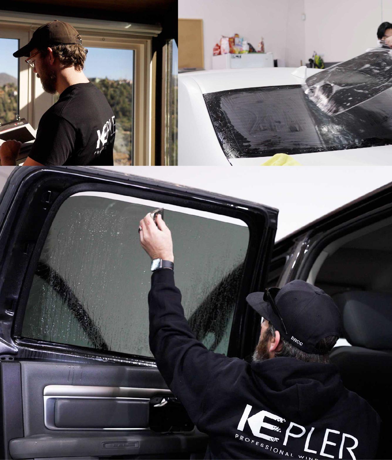 Kepler Window Tinting Specialists at Work in Basking Ridge, New Jersey