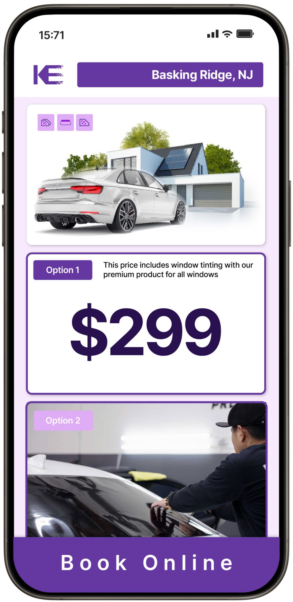 View Competitive Window Tinting Prices in Basking Ridge, New Jersey