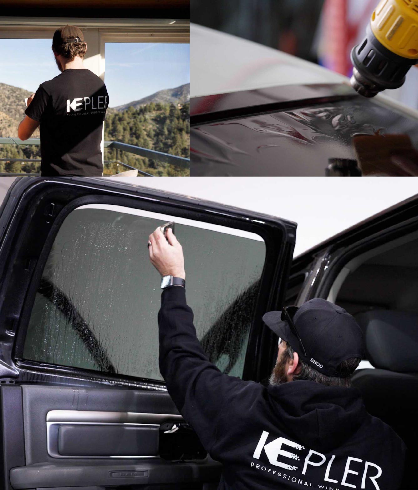 Kepler Window Tinting Specialists at Work in Jackson, New Jersey