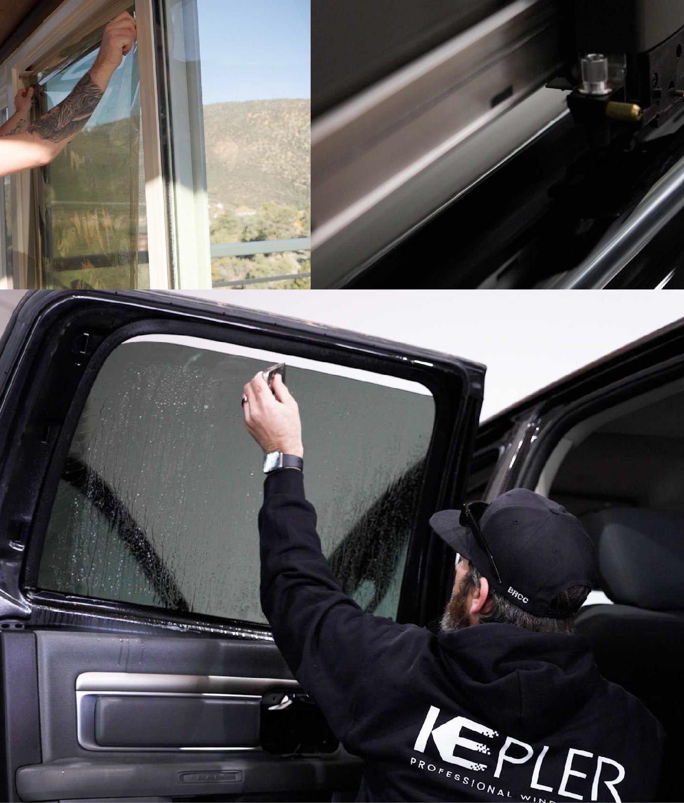 Kepler Window Tinting Specialists at Work in Bridgewater, New Jersey