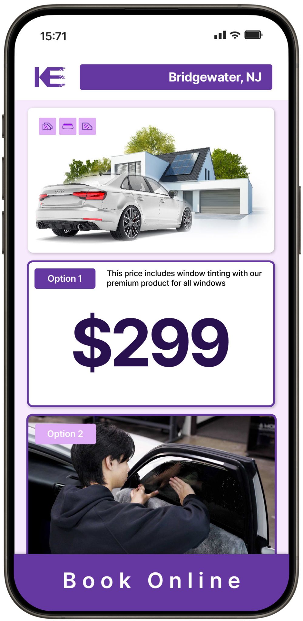 View Competitive Window Tinting Prices in Bridgewater, New Jersey