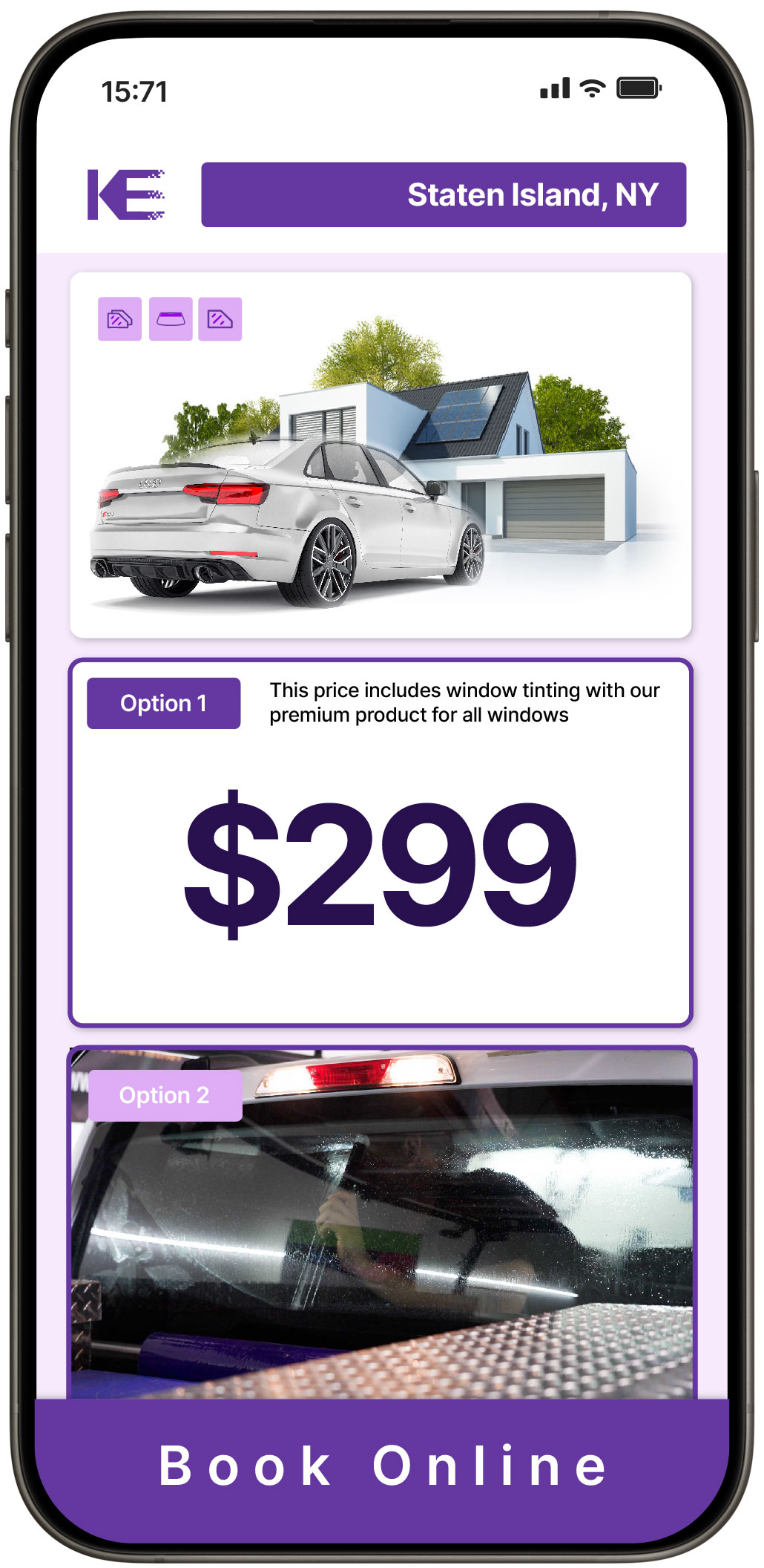 View Reasonable Tesla Window Tinting Costs in Port Chester, New York