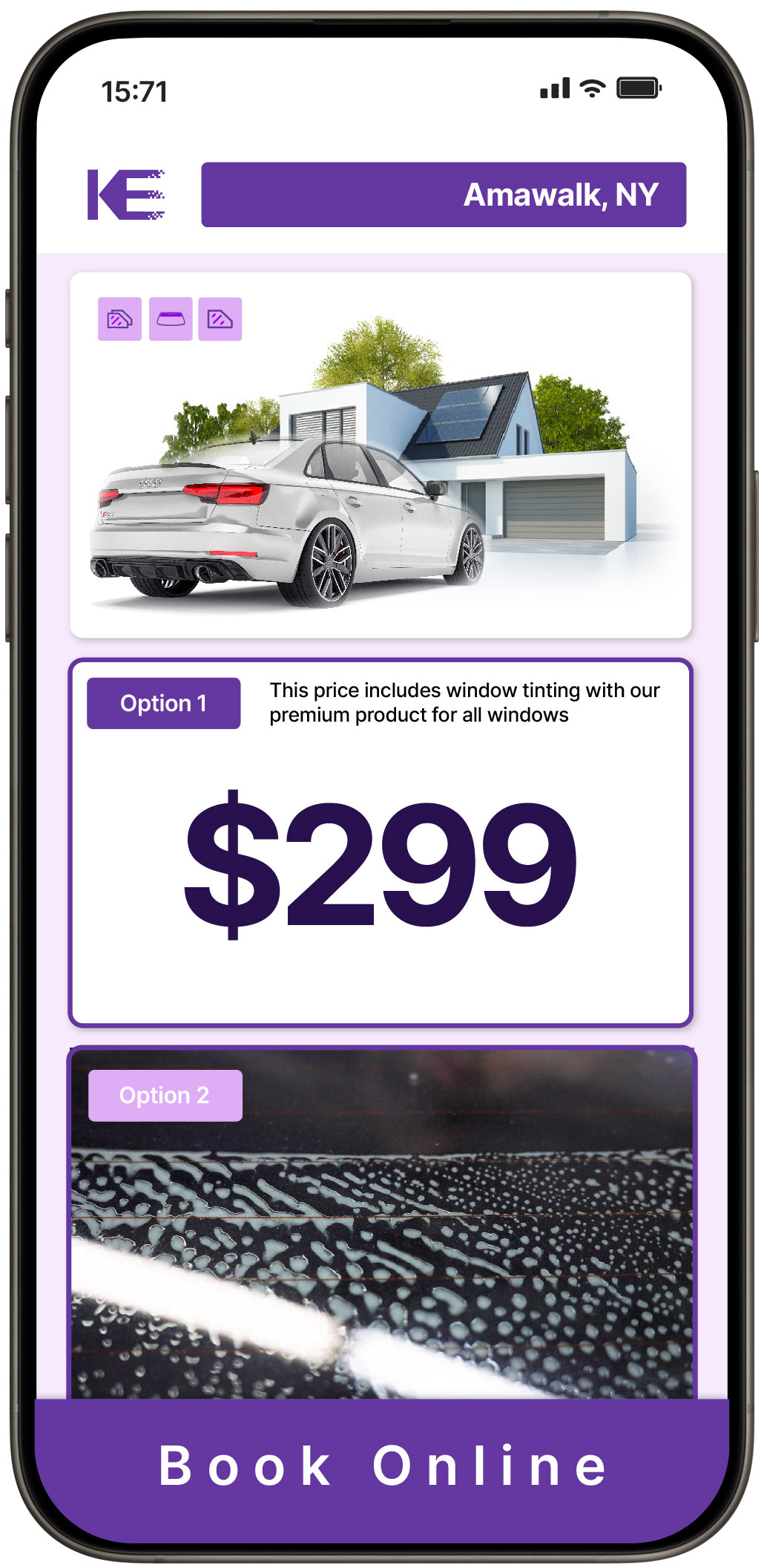 View Reasonable Tesla Window Tinting Costs in Rye, New York