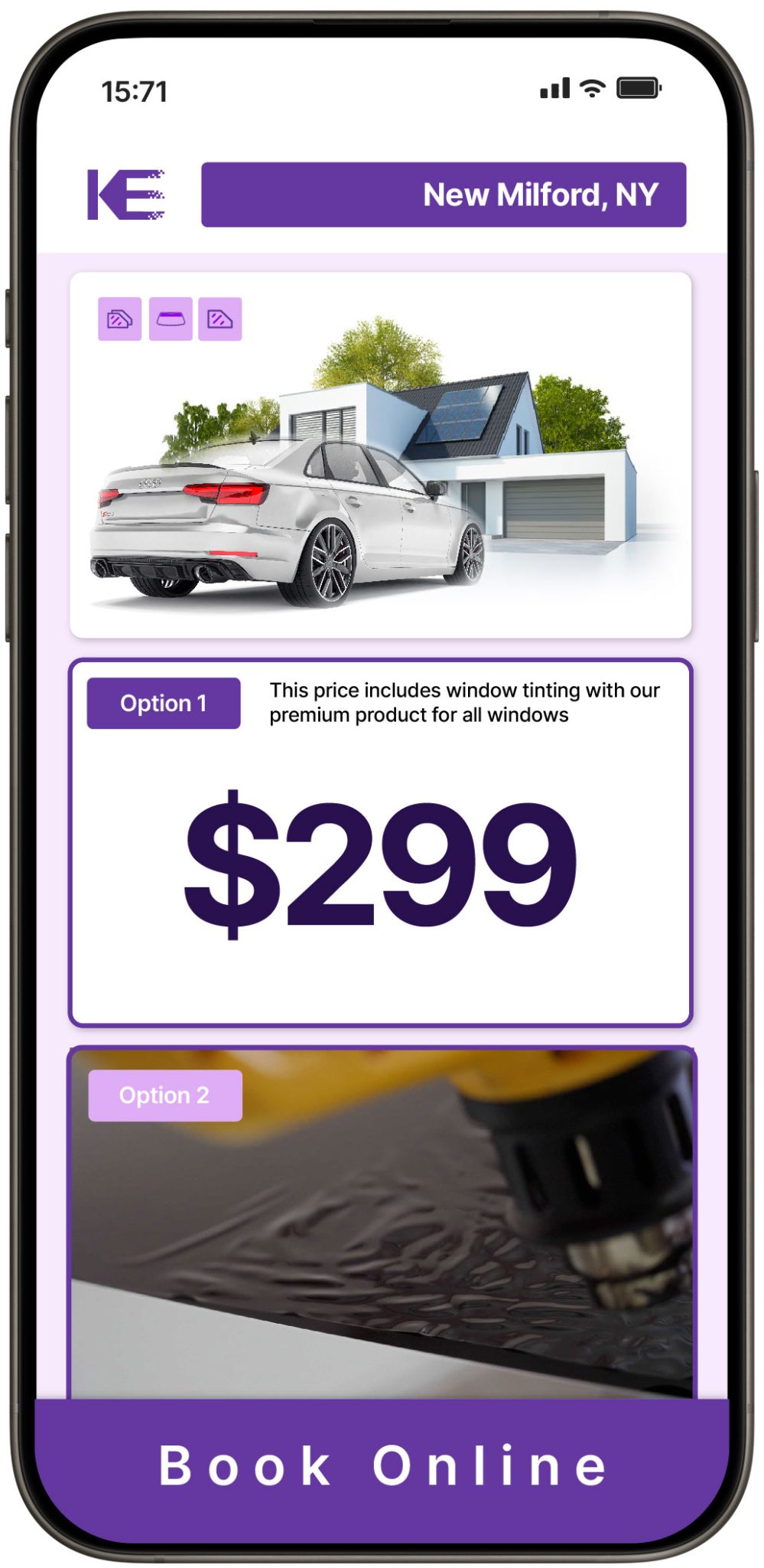 View Competitive Window Tinting Prices in New Milford, New York