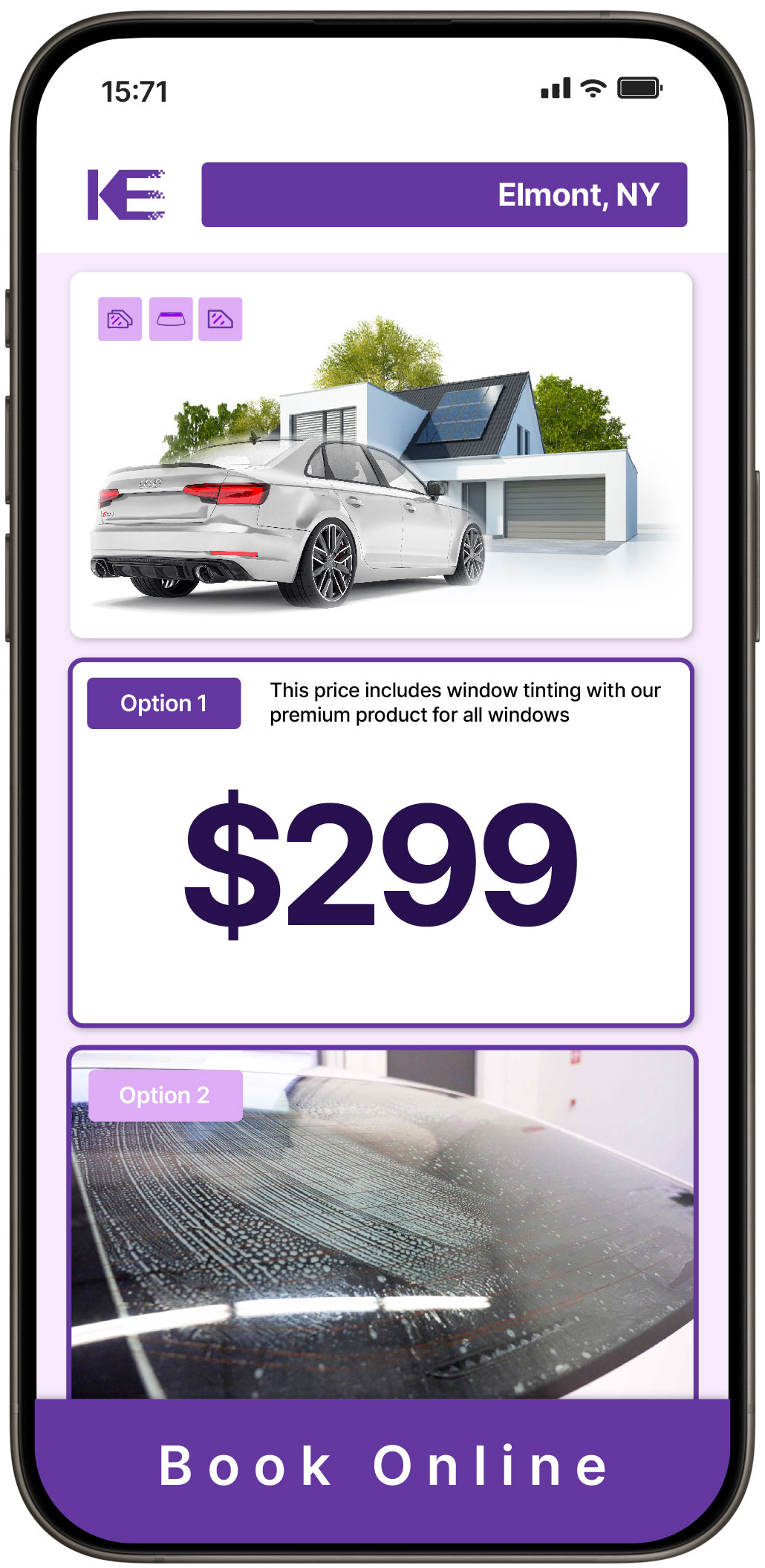 View Reasonable Tesla Window Tinting Prices in Amsterdam, New York