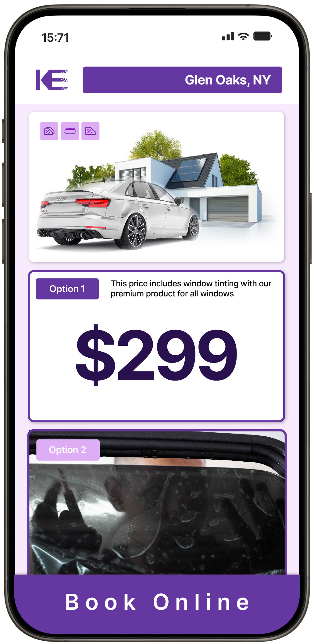 View Reasonable Tesla Window Tinting Prices in Troy, New York