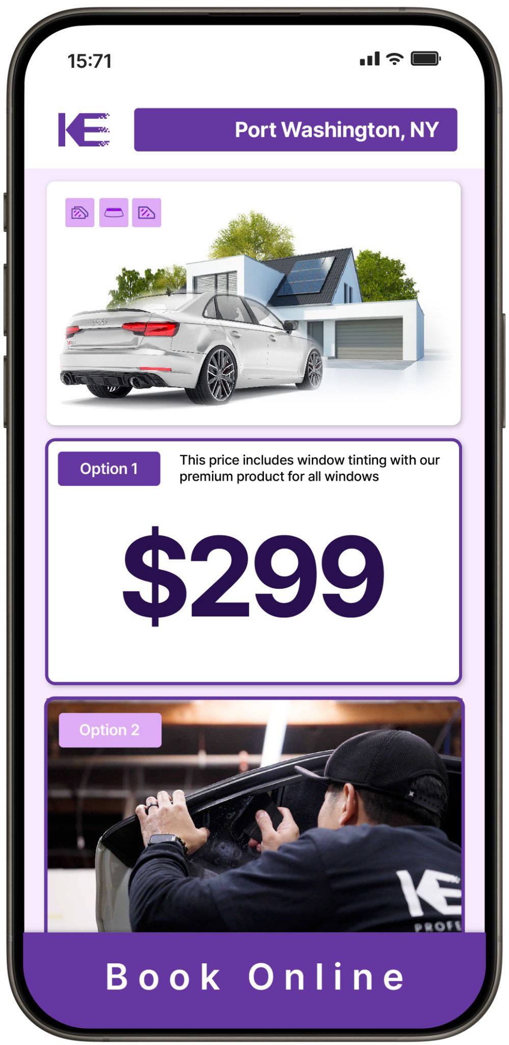 View Competitive Window Tinting Prices in Port Washington, New York
