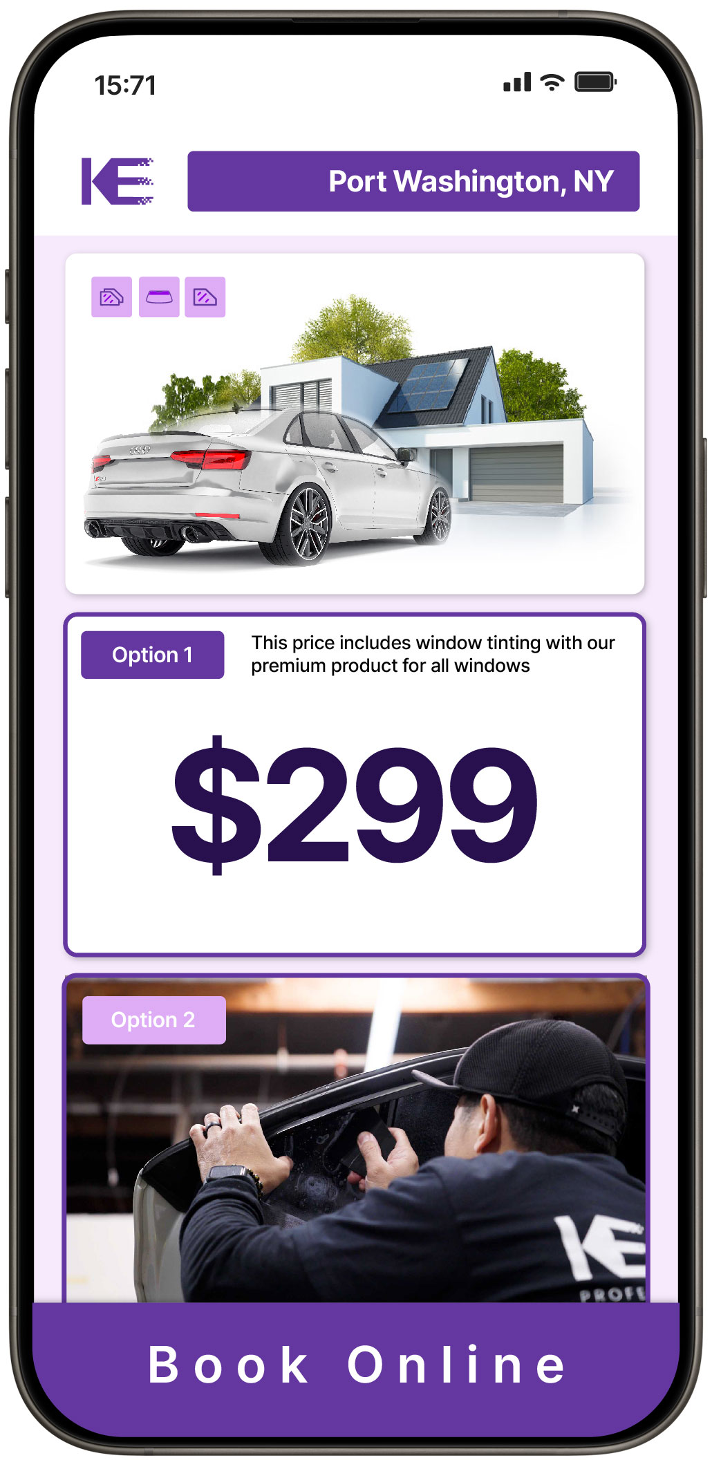 View Affordable Tesla Window Tinting Costs in Schenectady, New York