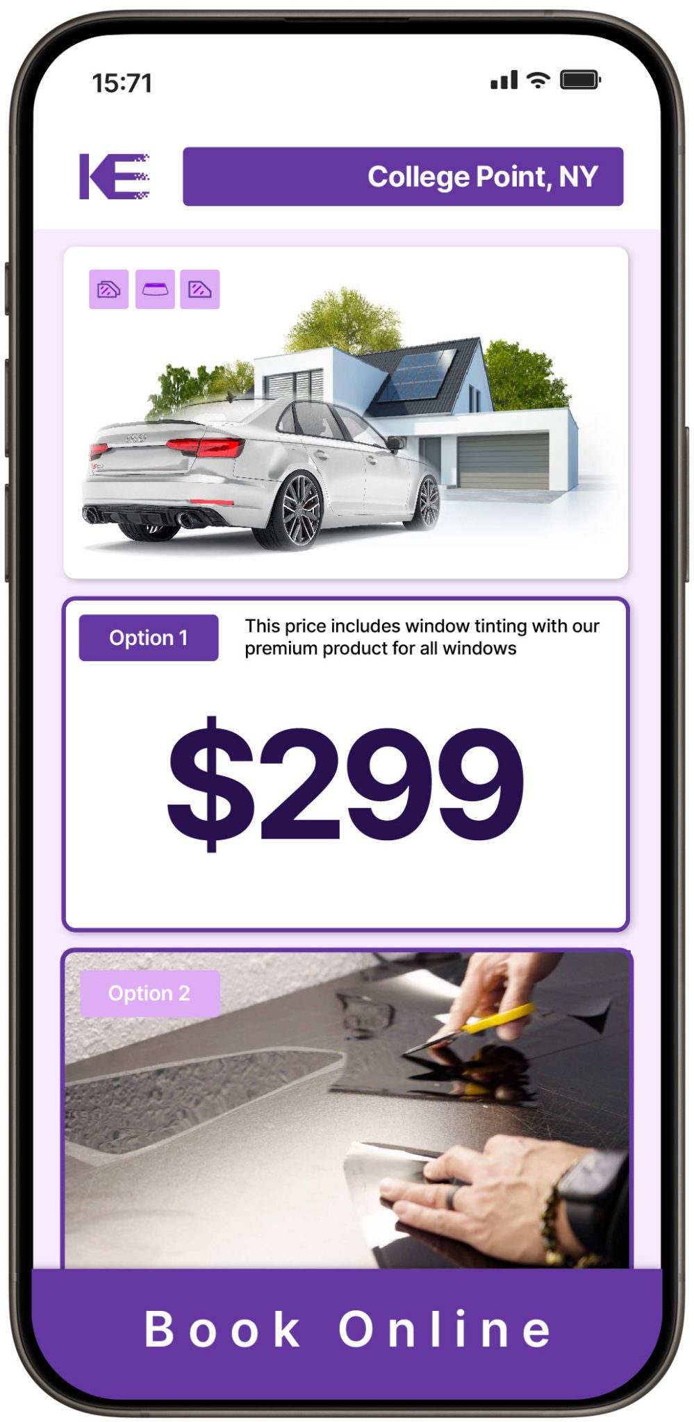 View Competitive Window Tinting Prices in College Point, New York