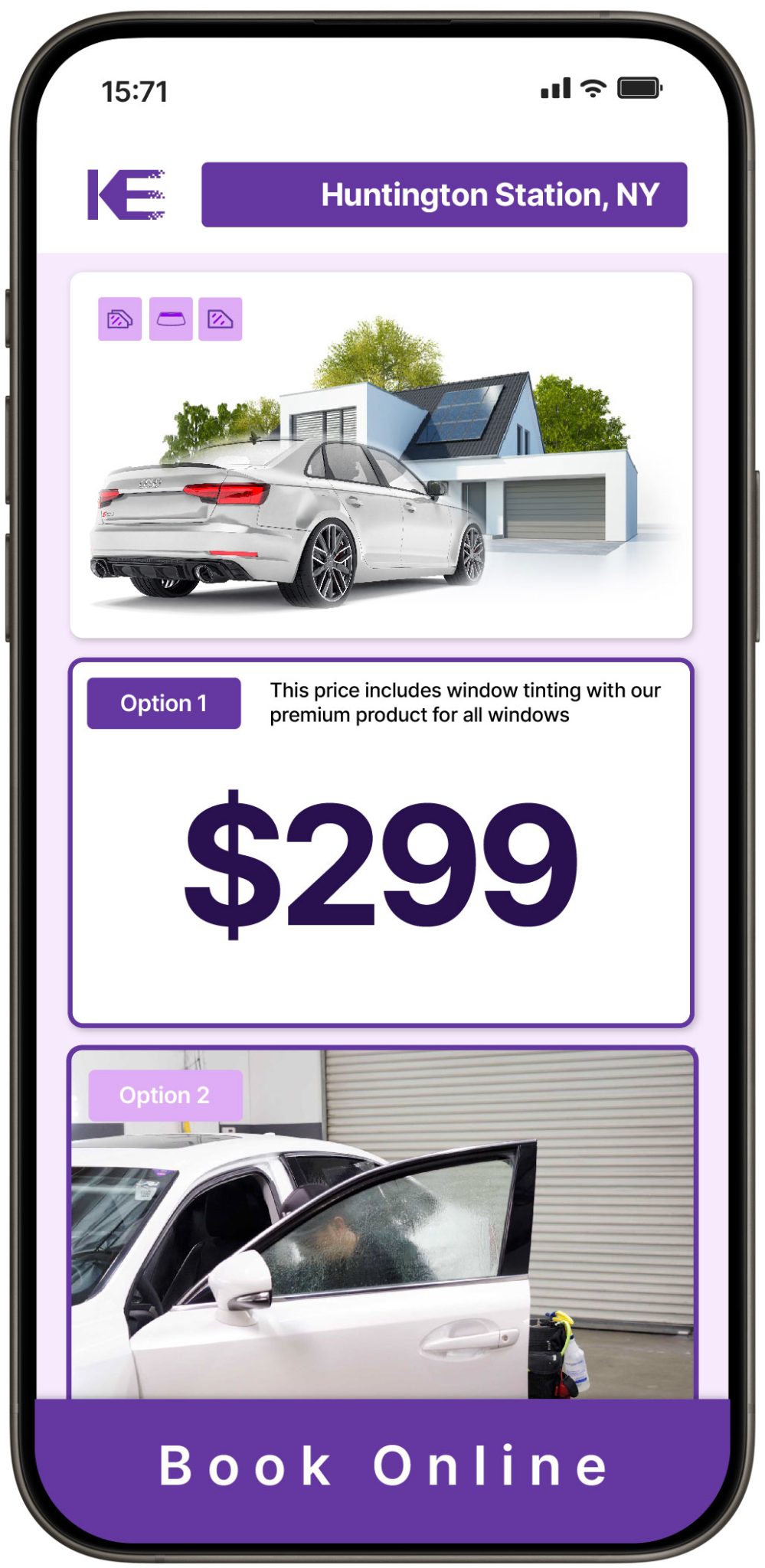 View Competitive Window Tinting Prices in Huntington Station, New York
