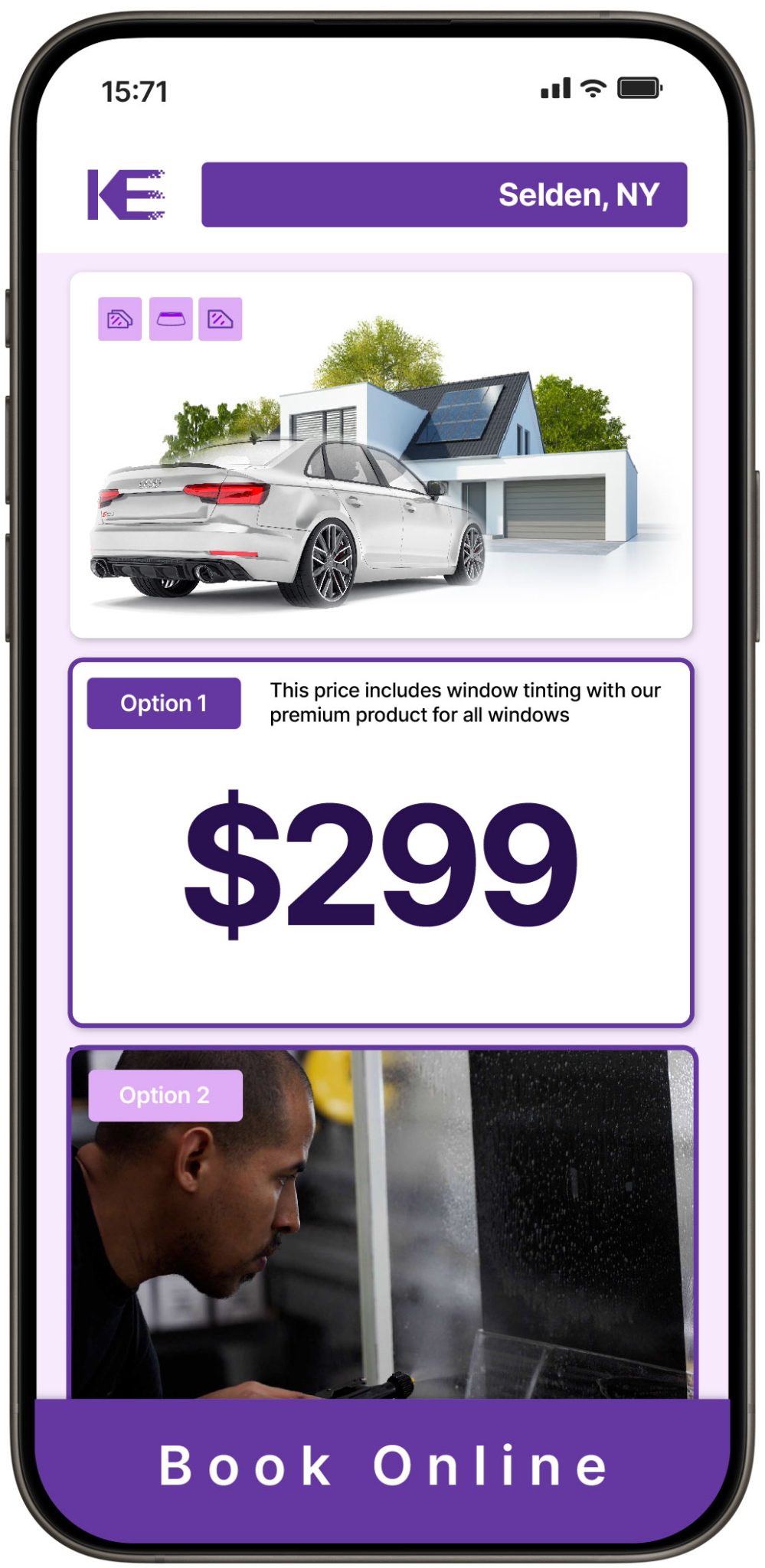 View Competitive Window Tinting Prices in Selden, New York
