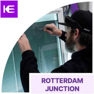 Professional Window Tinting Rotterdam Junction Specialist in Action