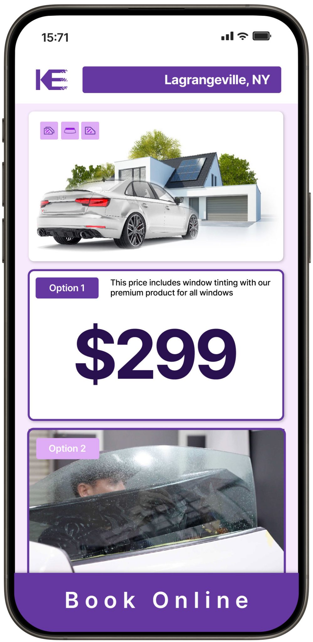 View Competitive Window Tinting Prices in Lagrangeville, New York