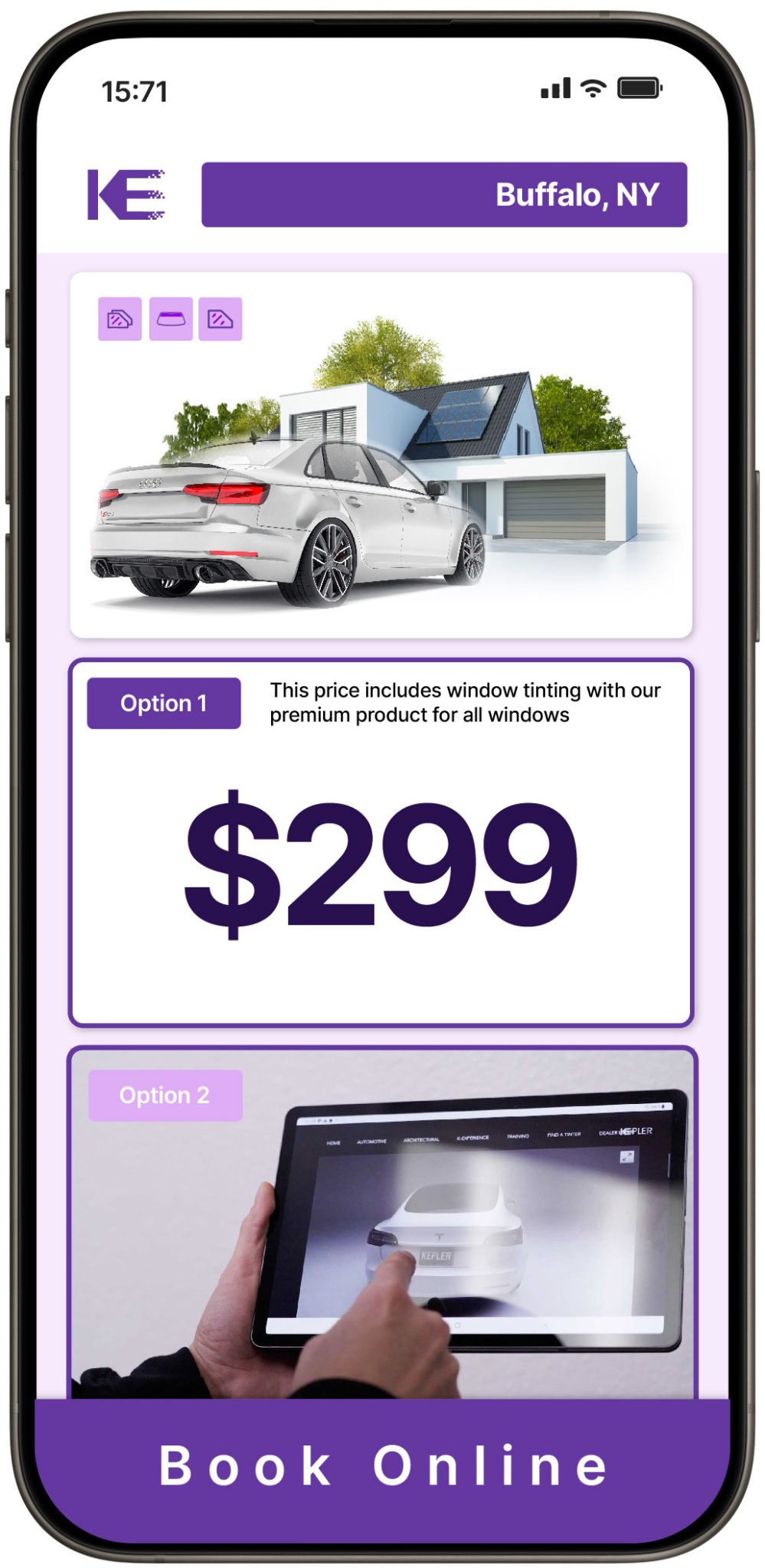 View Competitive Window Tinting Prices in Buffalo, New York