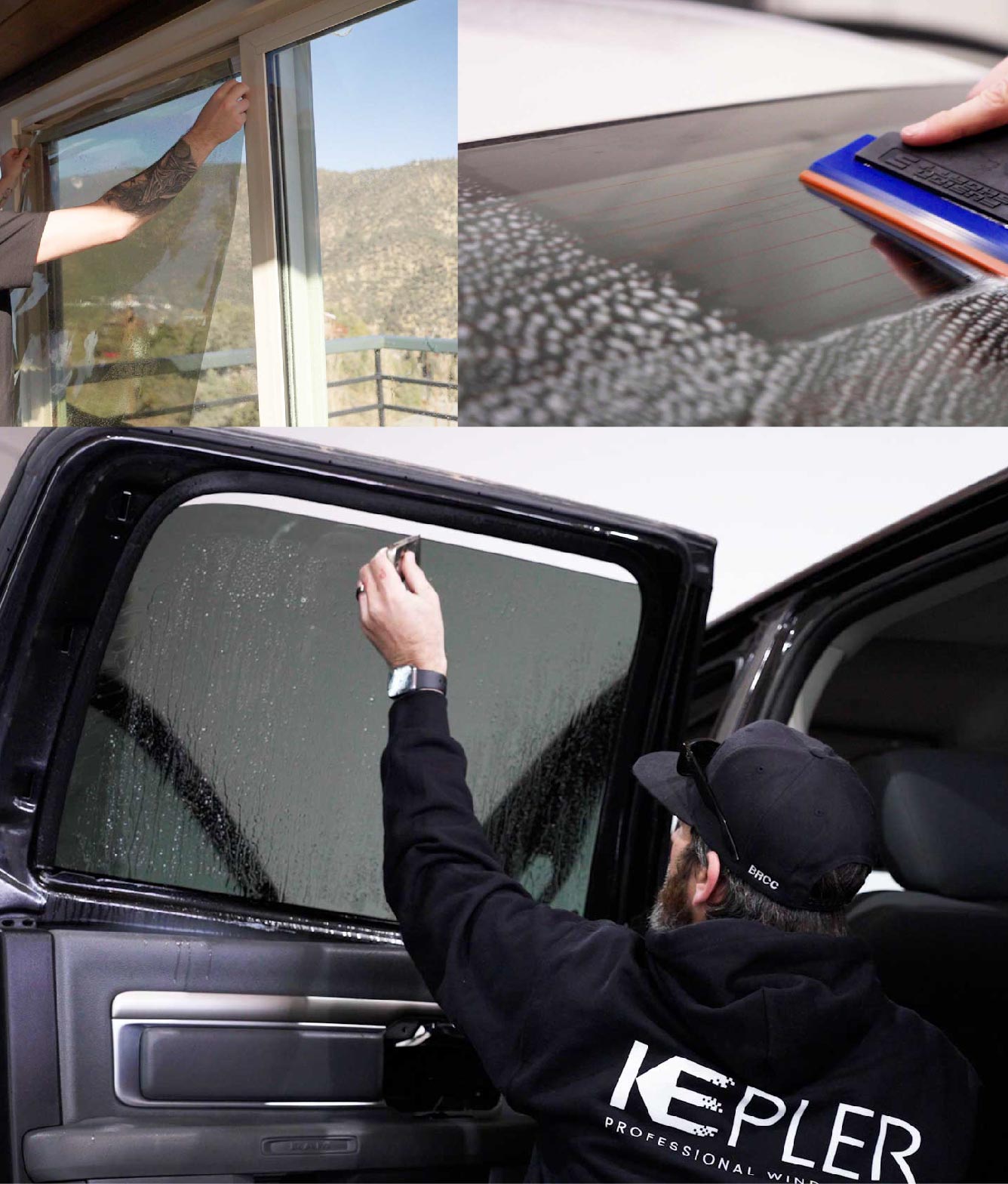 Kepler Window Tinting Specialists at Work in McKeesport, Pennsylvania