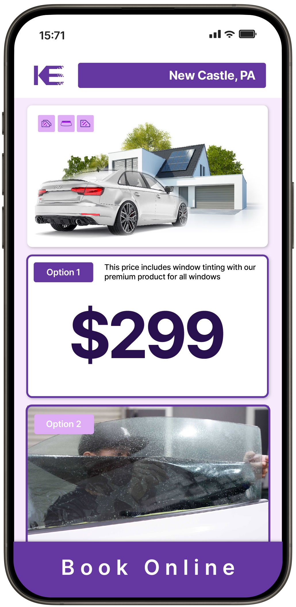 View Affordable Tesla Window Tinting Prices in Drexel Hill, Pennsylvania