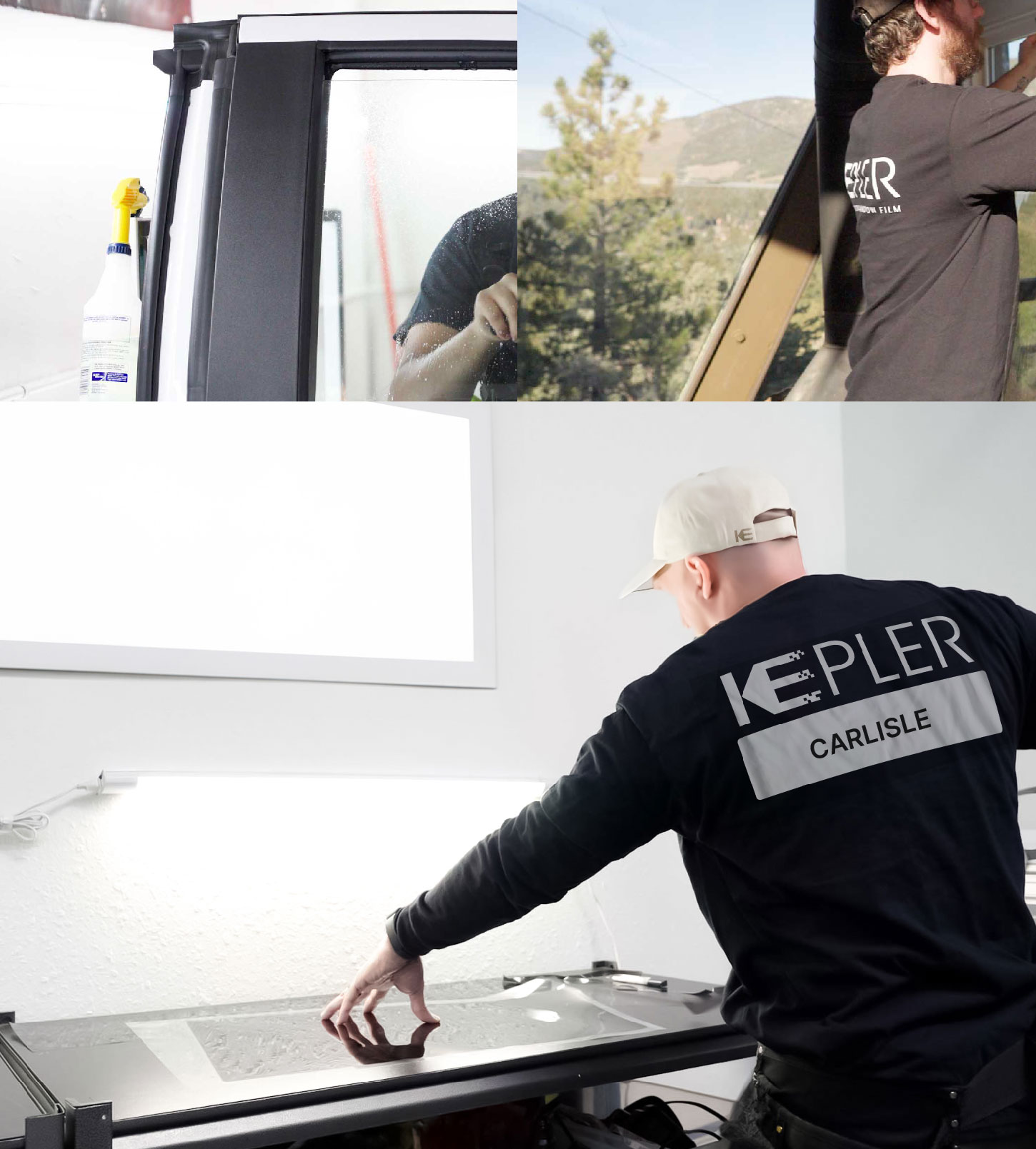 Window Tinting Specialist Cutting Film in Carlisle, Pennsylvania