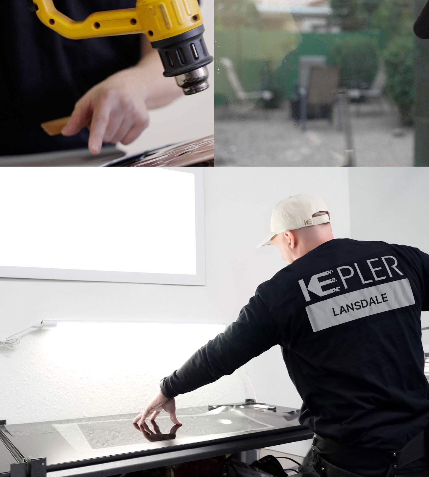 Window Tinting Specialist Cutting Film in Lansdale, Pennsylvania