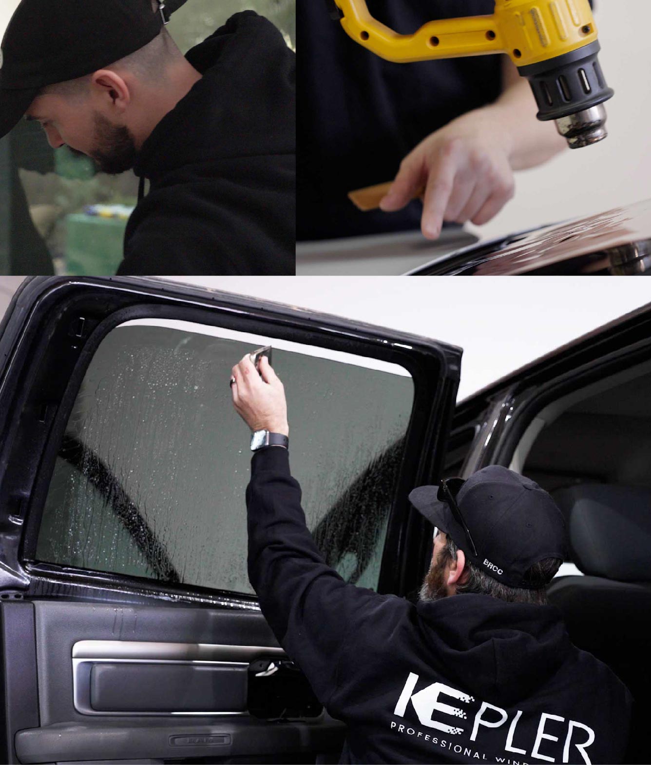 Kepler Window Tinting Specialists at Work in Lansdale, Pennsylvania