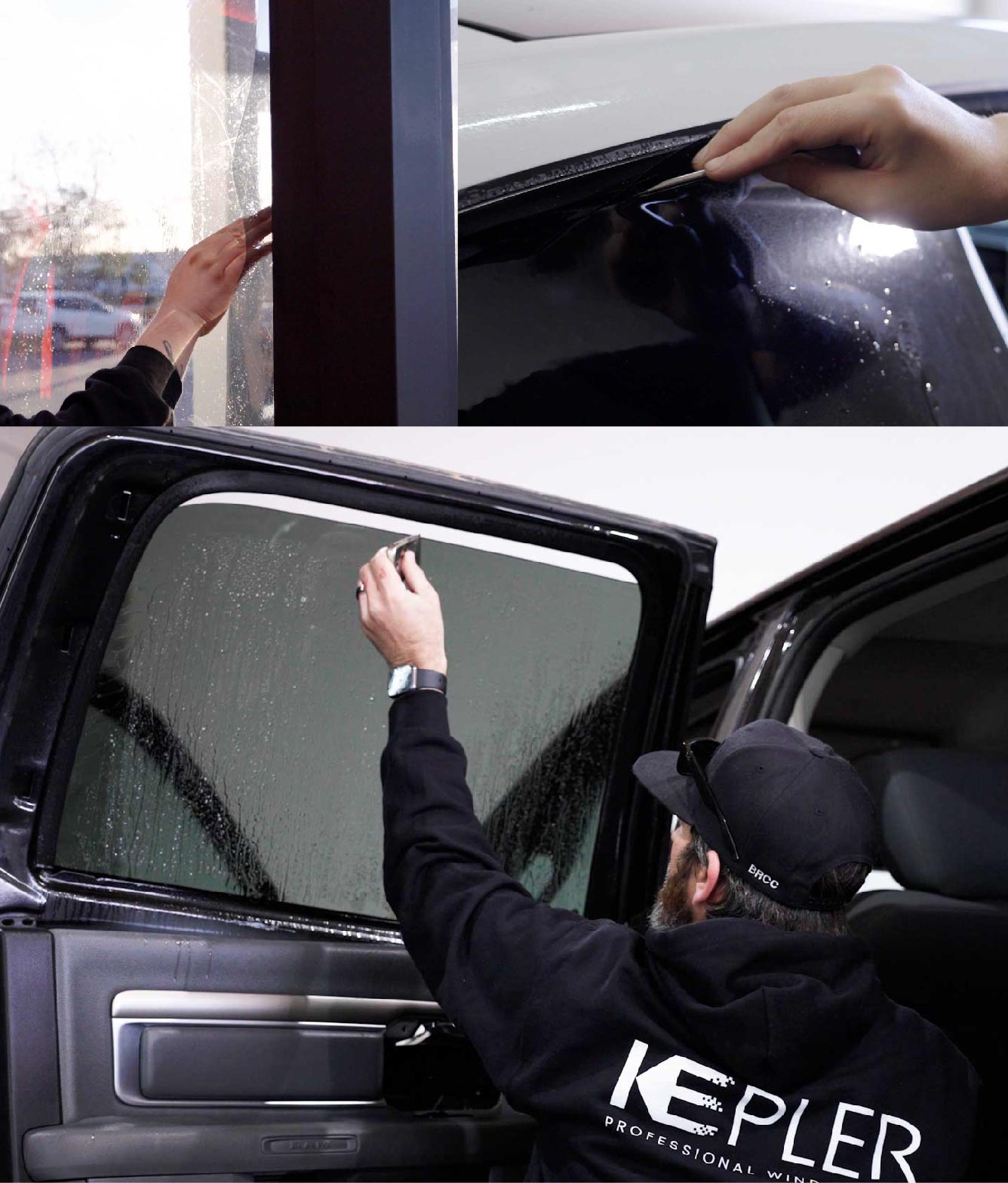 Kepler Window Tinting Specialists at Work in Phoenixville, Pennsylvania