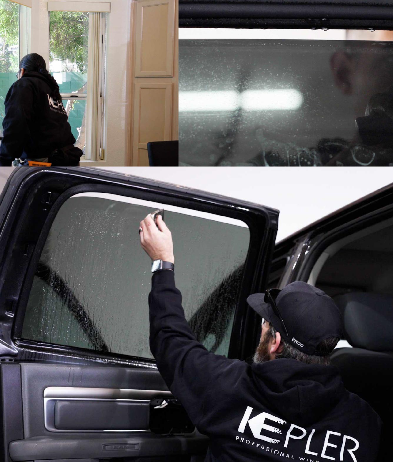 Kepler Window Tinting Specialists at Work in Chantilly, Virginia