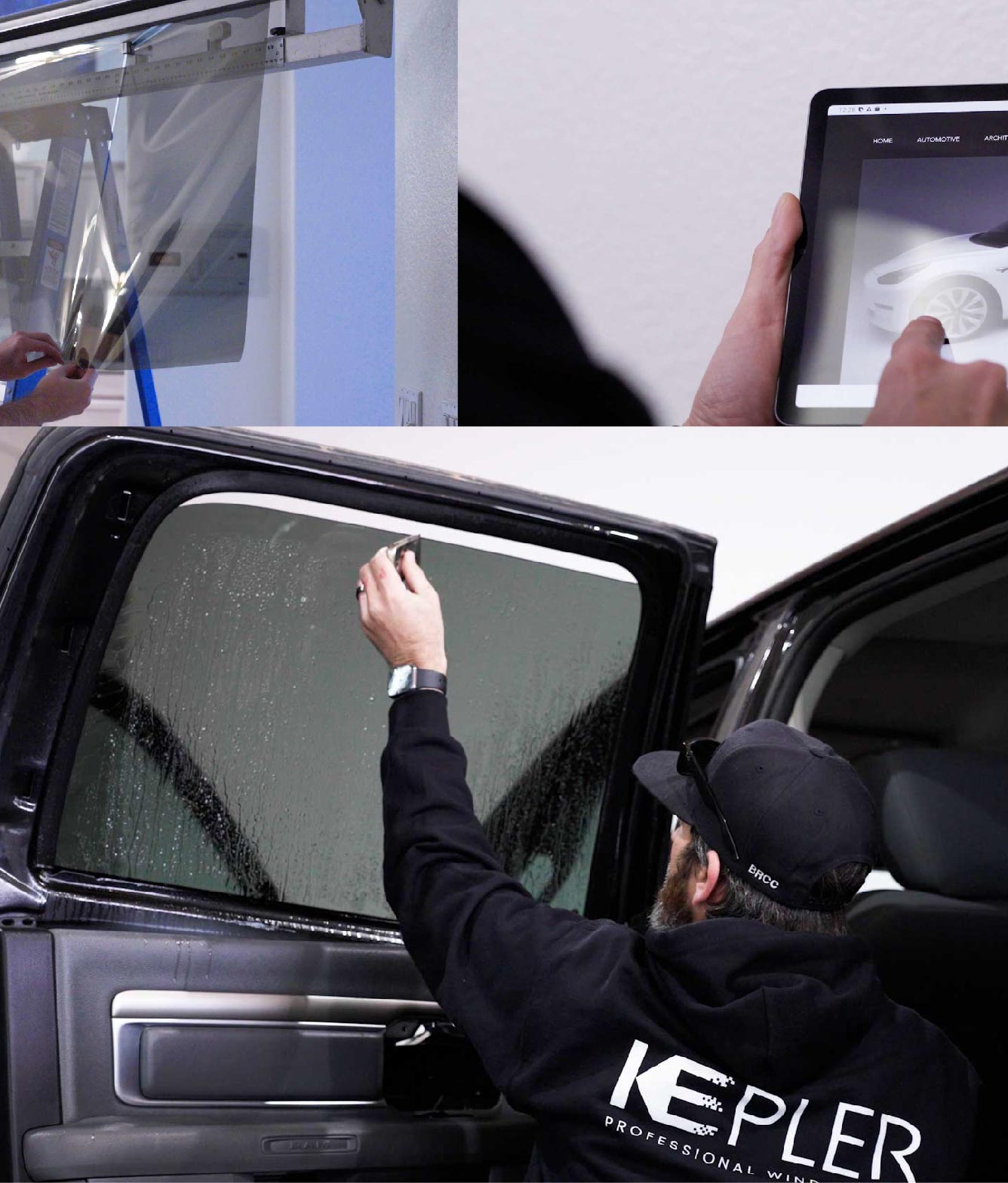 Kepler Window Tinting Specialists at Work in Waldorf, Maryland