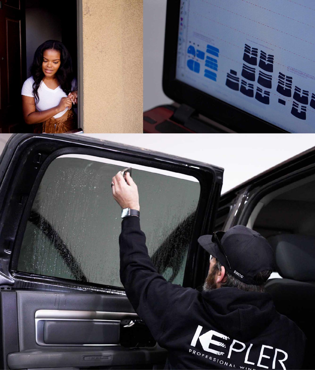 Kepler Window Tinting Specialists at Work in Aberdeen, Maryland