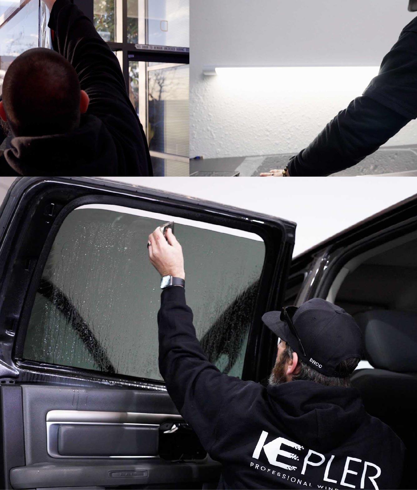 Kepler Window Tinting Specialists at Work in Westminster, Maryland