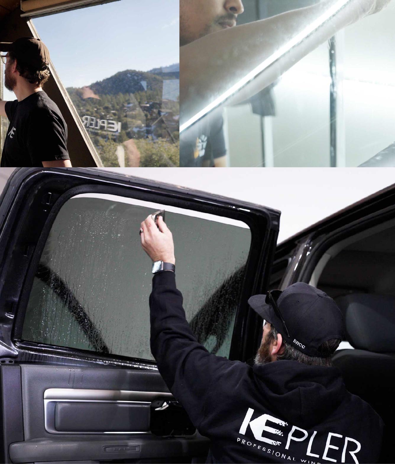 Kepler Window Tinting Specialists at Work in Rosedale, Maryland