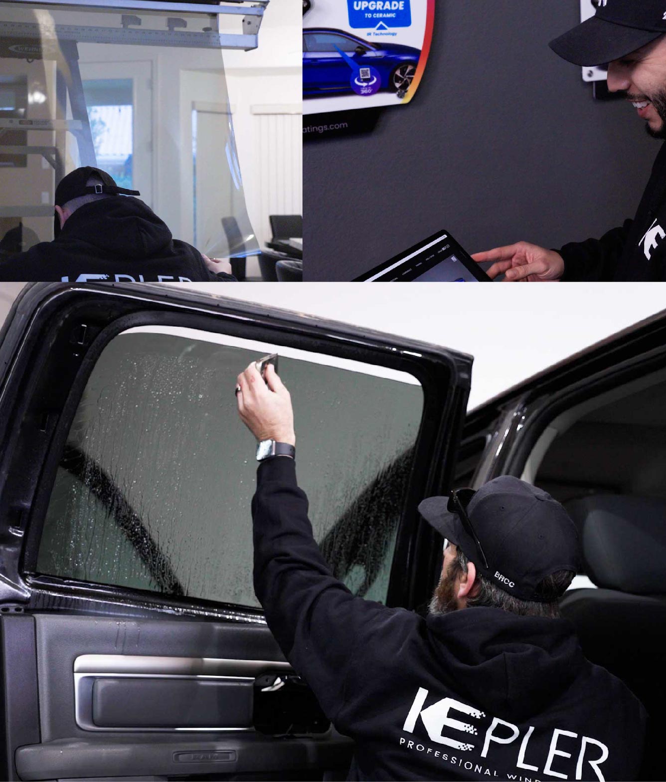 Kepler Window Tinting Specialists at Work in Arlington, Virginia
