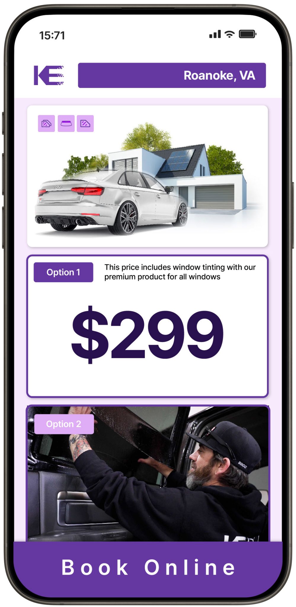View Competitive Window Tinting Prices in Roanoke, Virginia