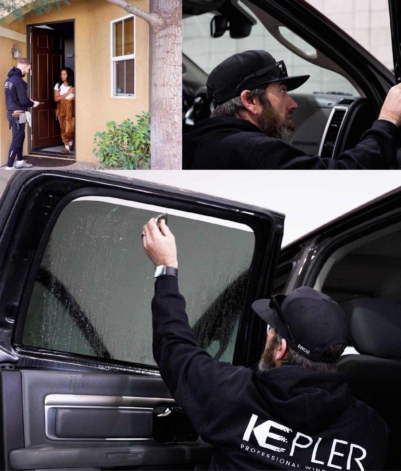 Kepler Window Tinting Specialists at Work in Winston-Salem, North Carolina