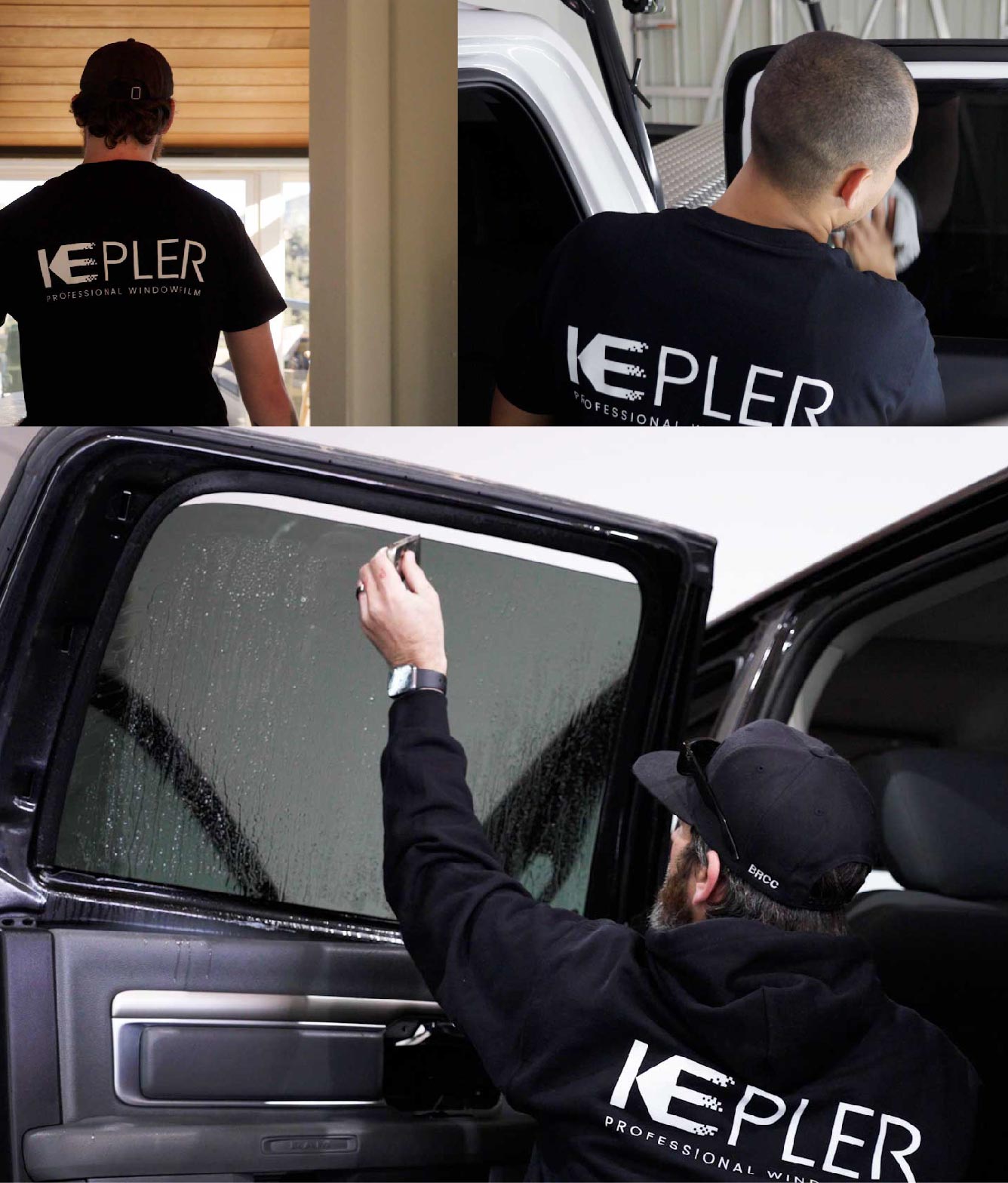 Kepler Window Tinting Specialists at Work in Greensboro, North Carolina