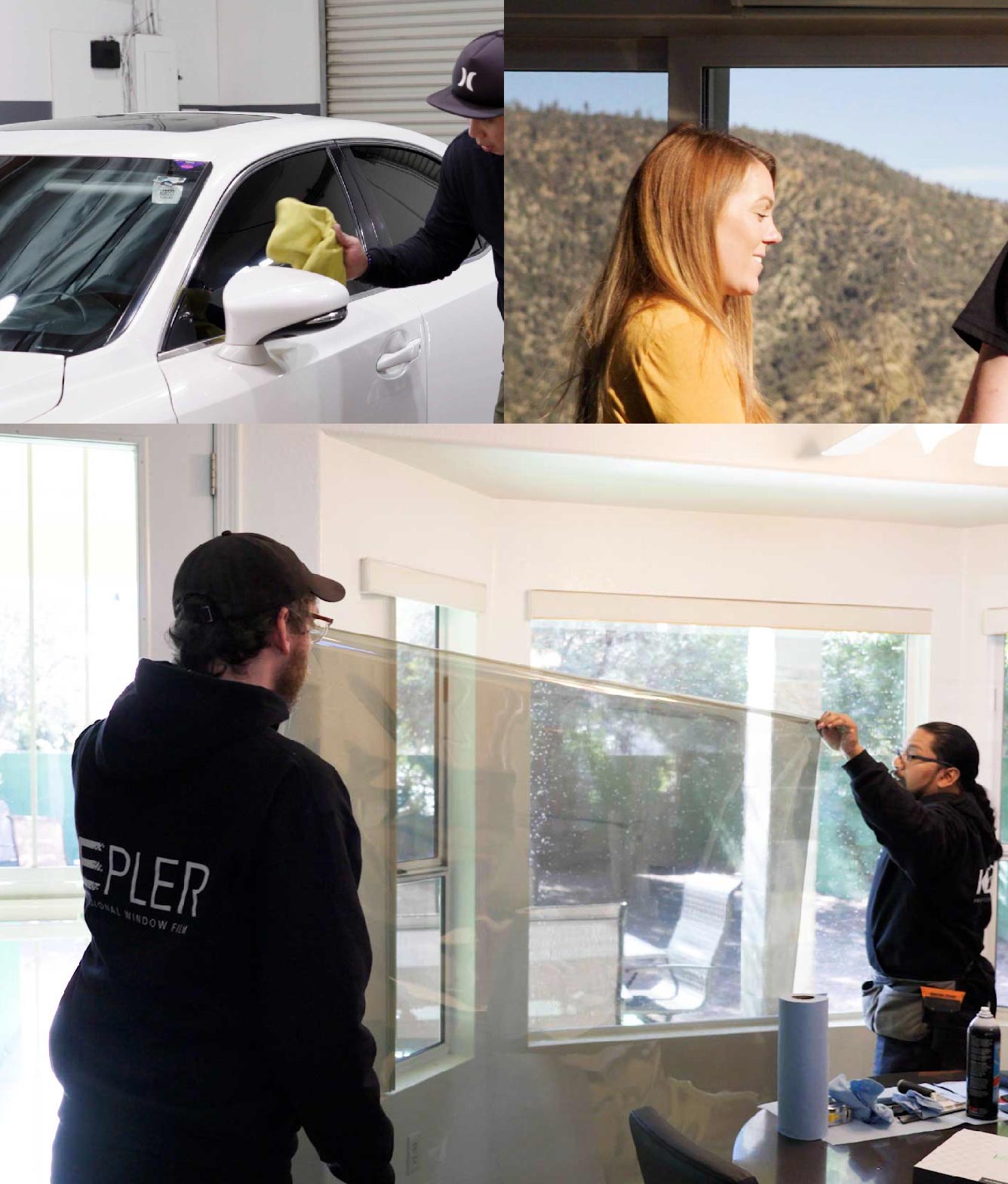 Home Window Tinting Specialist with Film in Clayton, North Carolina