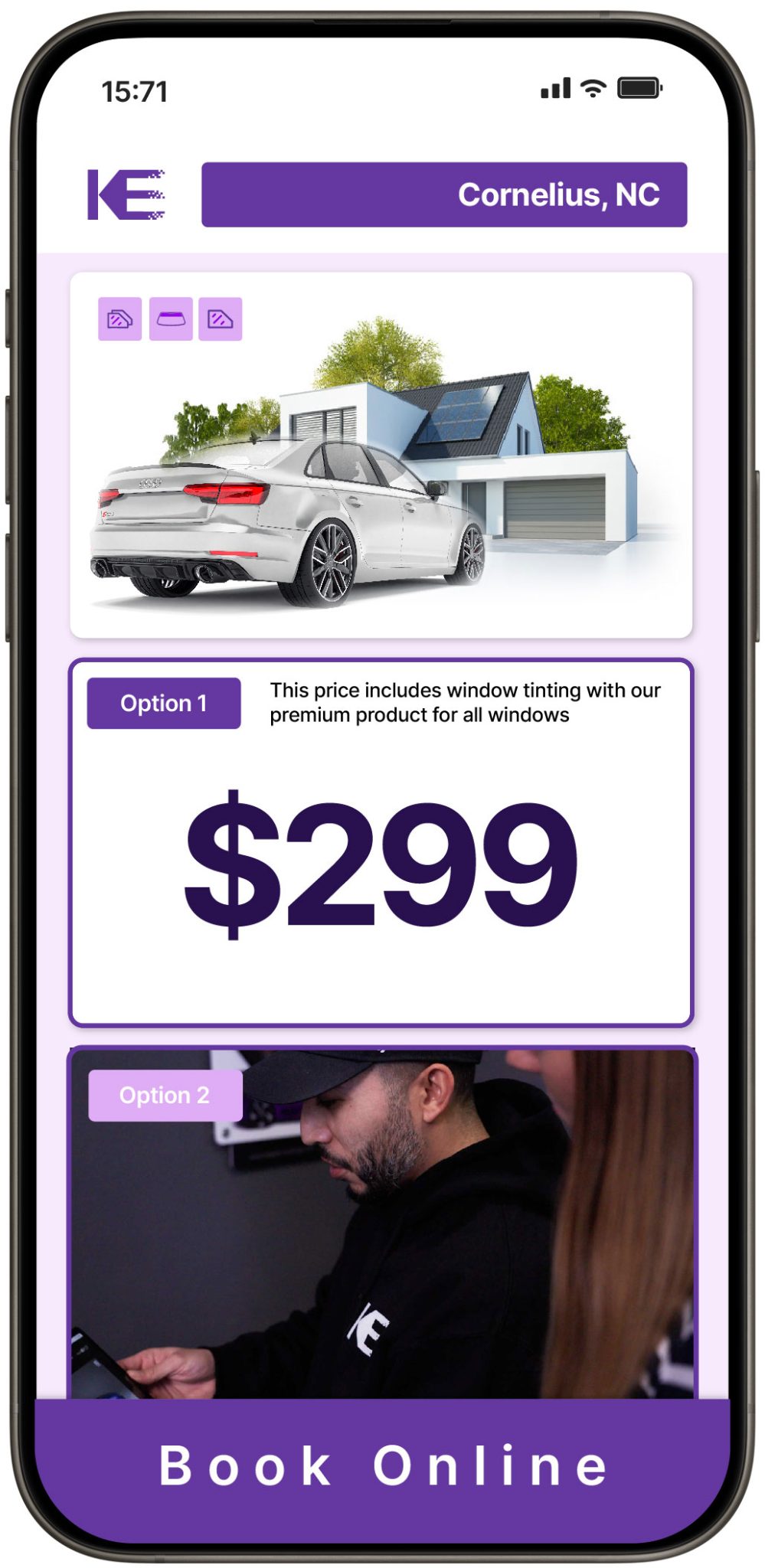 View Competitive Window Tinting Prices in Cornelius, North Carolina