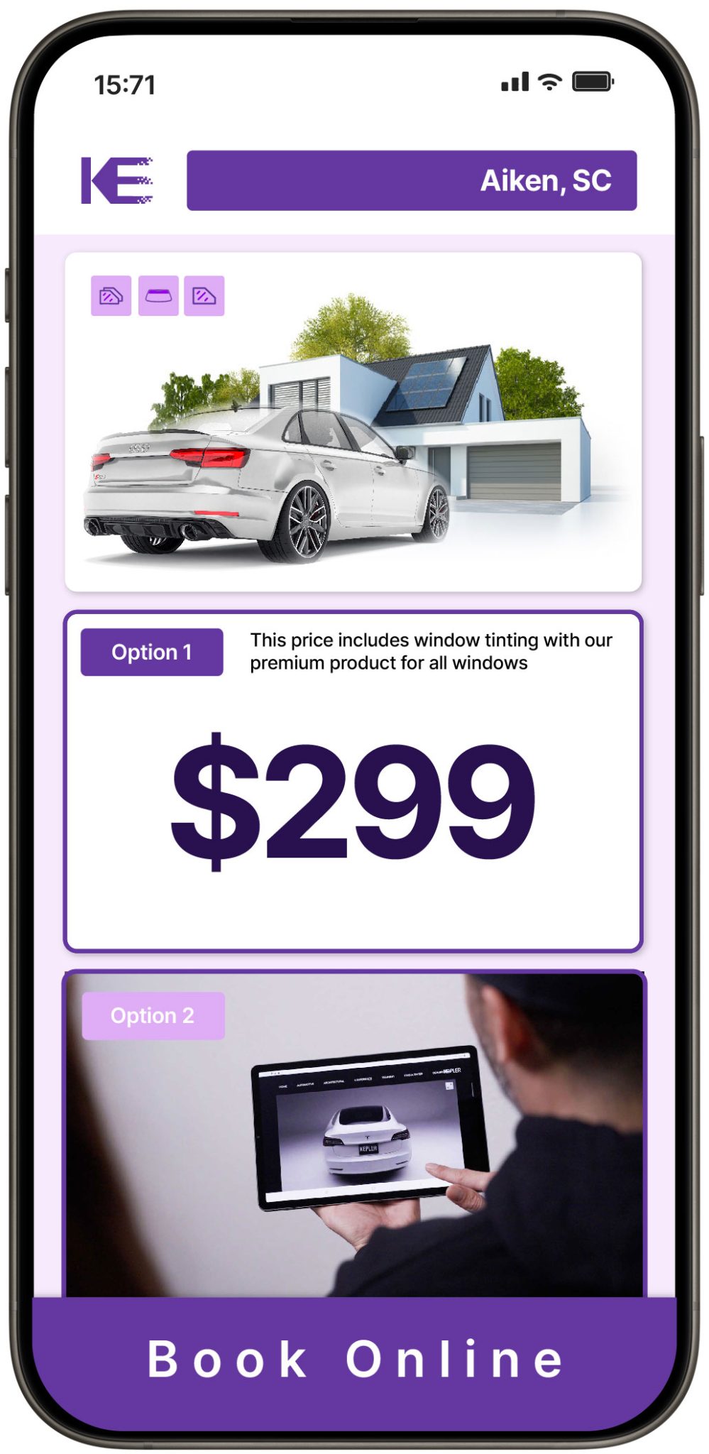View Competitive Window Tinting Prices in Aiken, South Carolina