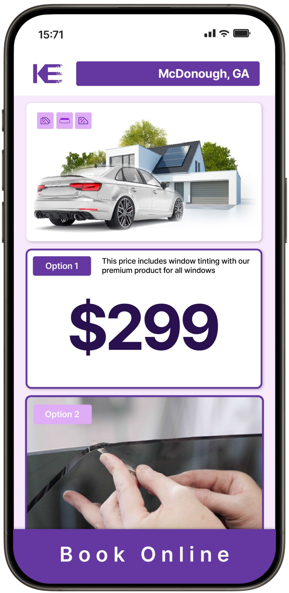 View Competitive Window Tinting Prices in McDonough, Georgia