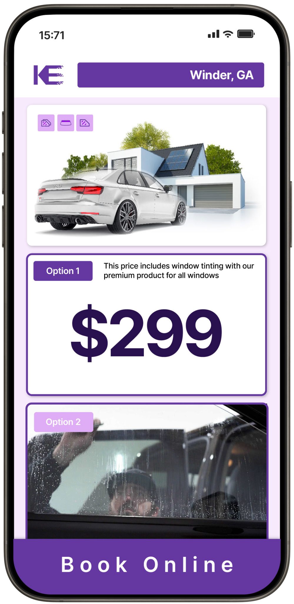 View Competitive Window Tinting Prices in Winder, Georgia