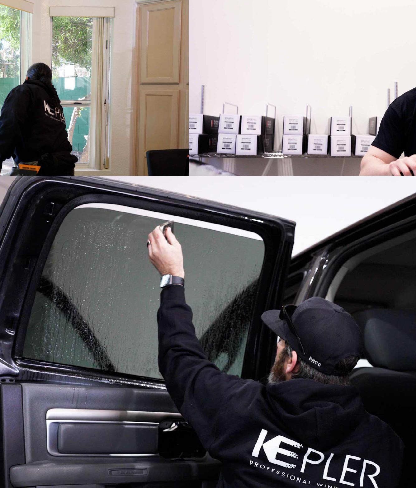 Kepler Window Tinting Specialists at Work in Macon, Georgia