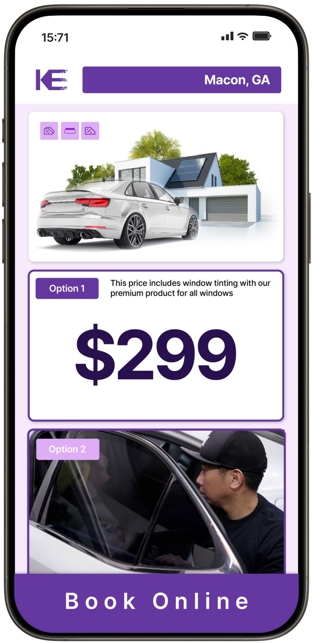 View Competitive Window Tinting Prices in Macon, Georgia