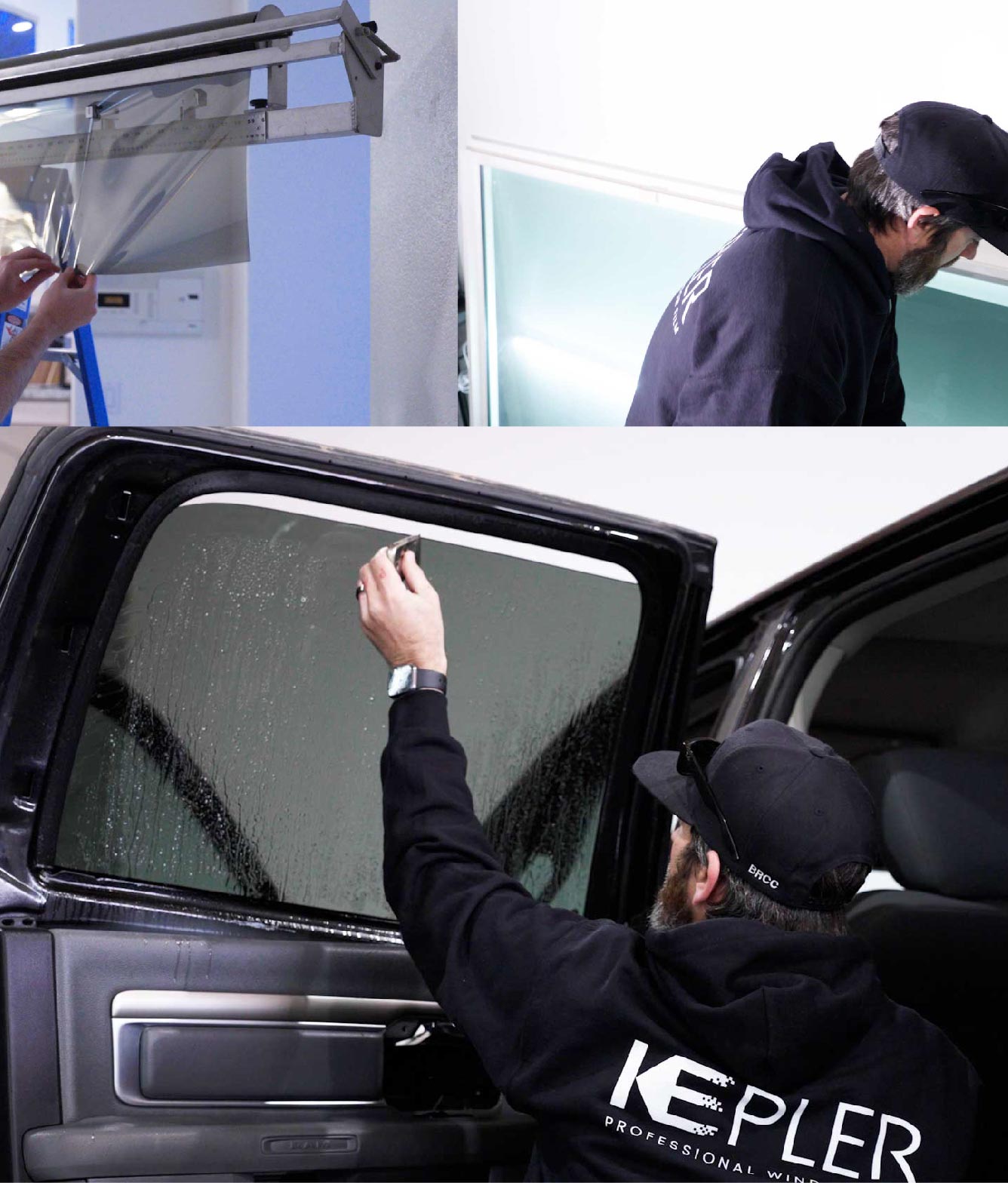 Kepler Window Tinting Specialists at Work in Savannah, Georgia