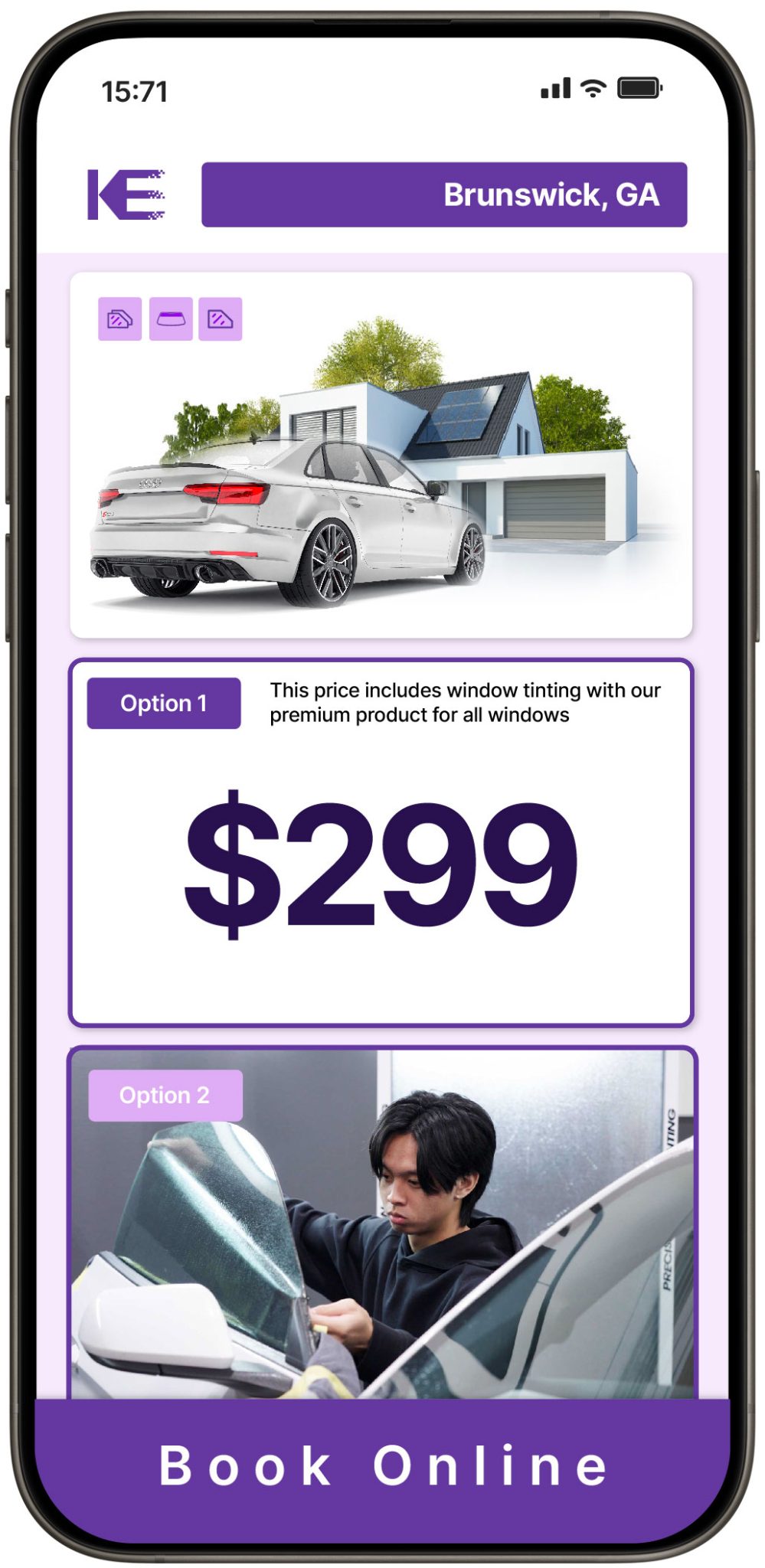 View Competitive Window Tinting Prices in Brunswick, Georgia